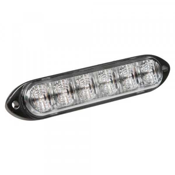 78143 – GROTE PERLUX Warning Light, 4.95 Inch Length x 1 Inch Width x 0.39 Inch Height Mini Bar Surface Mount 6-Diode...